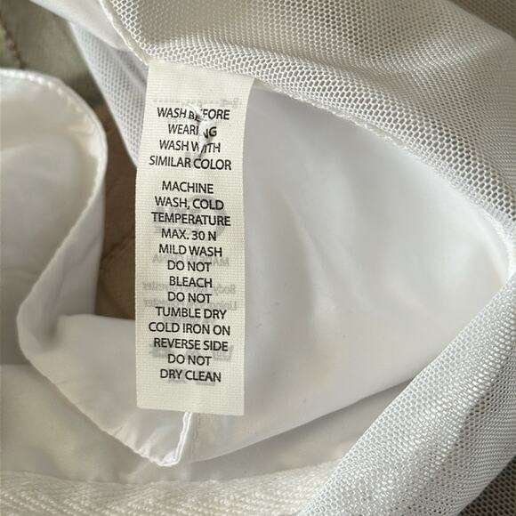 Zyia | White Marble Mesh Jacket Size M NWT - Picture 12 of 16